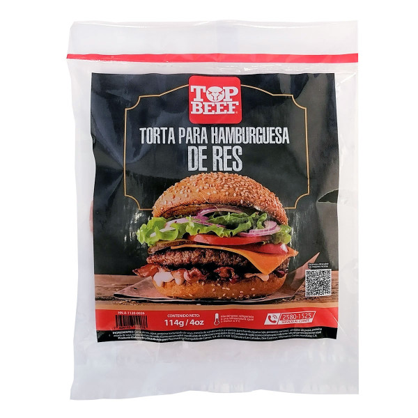 Torta para Hamburguesa de Res
