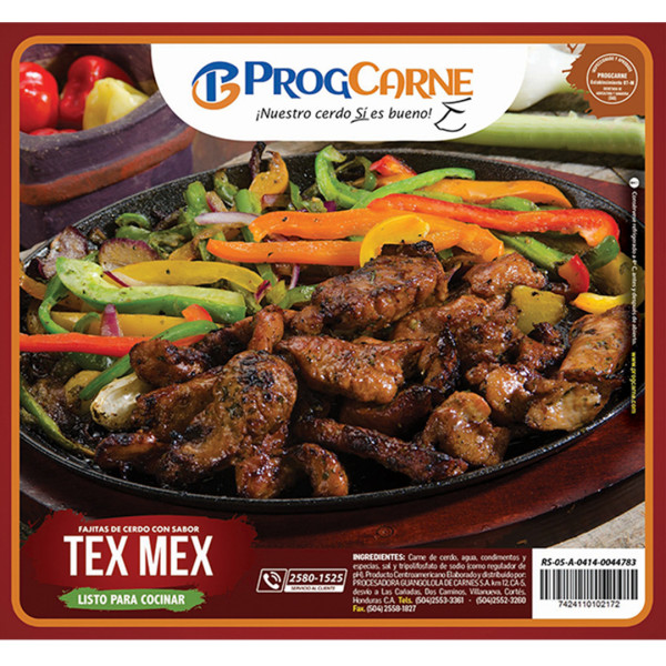 Fajitas de Cerdo Tex Mex 1135g