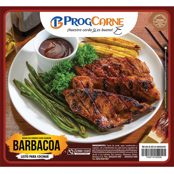 Carne de Cerdo para Asar Sabor Barbacoa 1135g